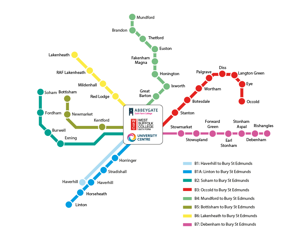 Bury Bus Routes
