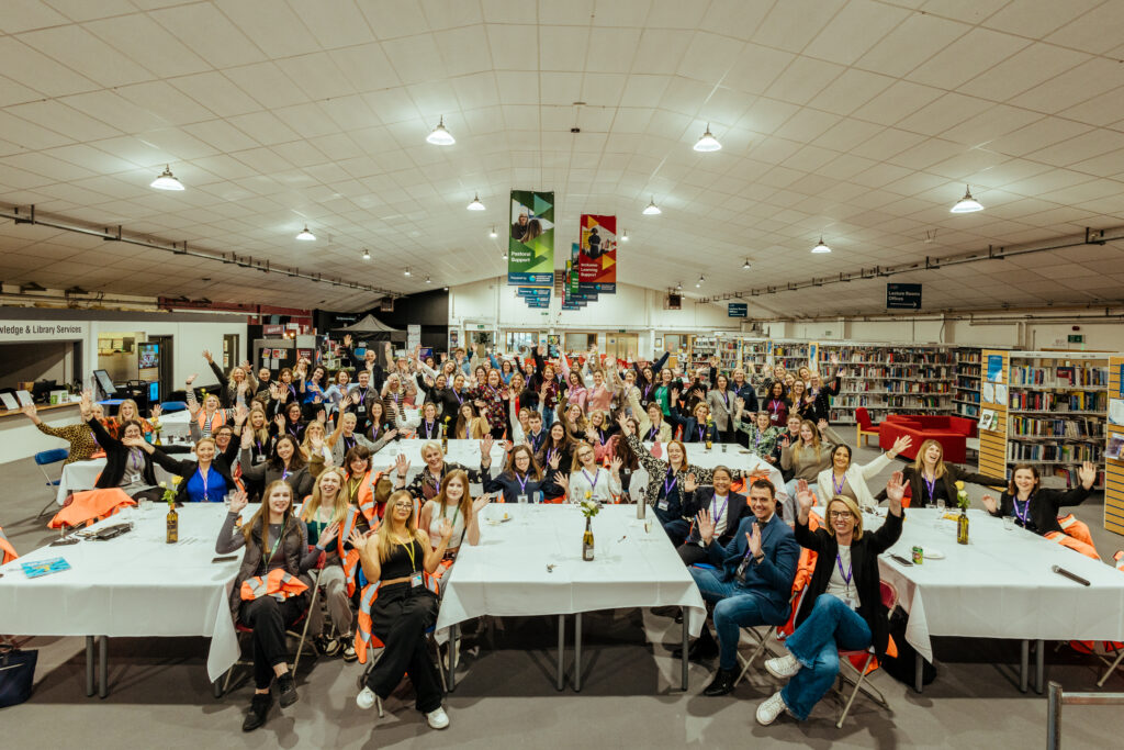 People at the Women in Construction Anglia event